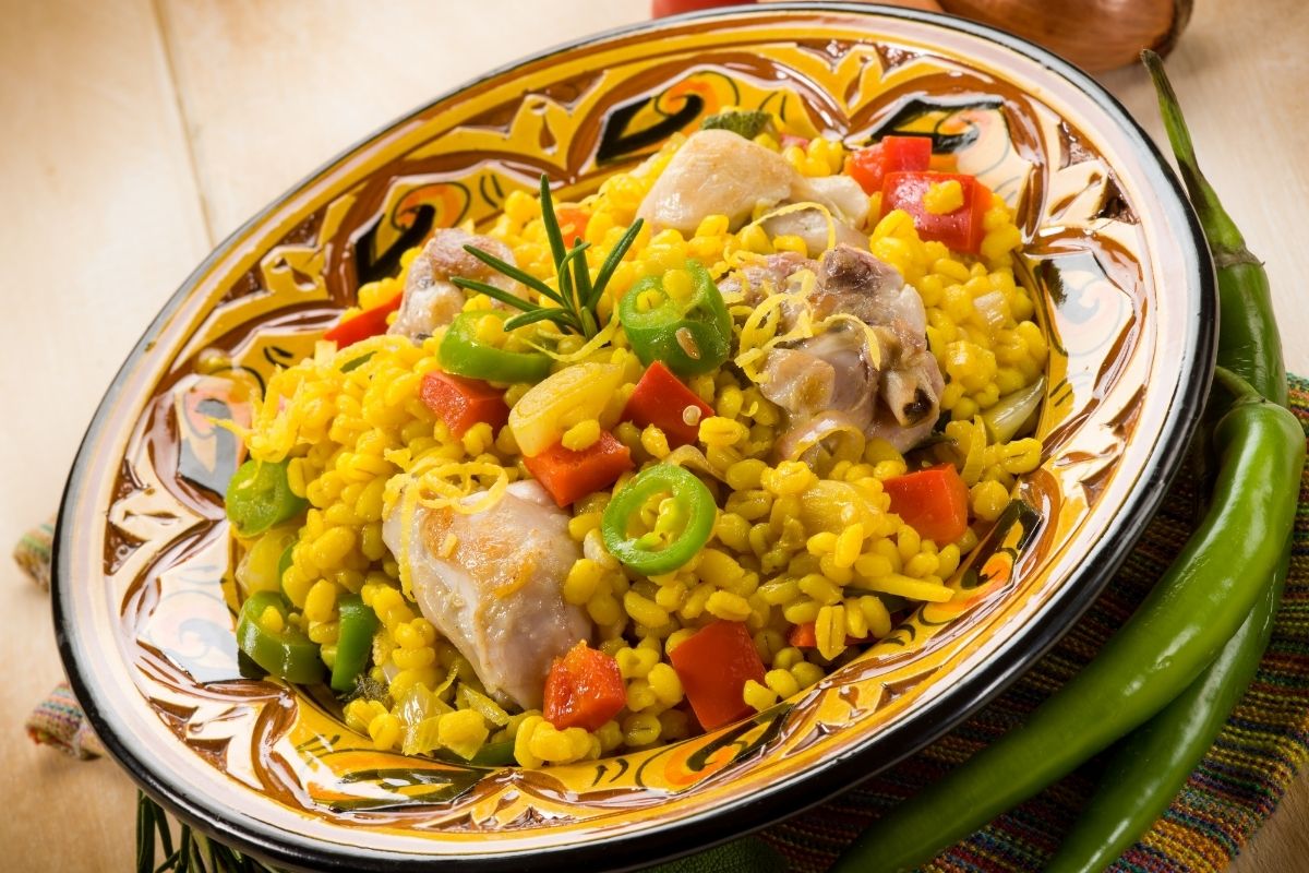 Spanish Chicken Paella Recipe Spanish chicken and yellow rice recipe