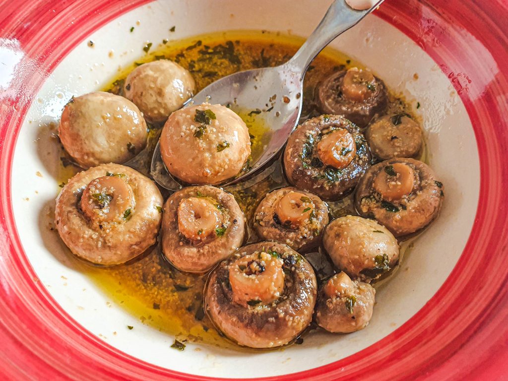 sauteed mushrooms in butter