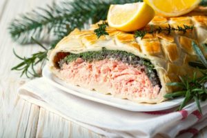 Salmon Wellington Recipe - The Best Salmon In Puff Pastry