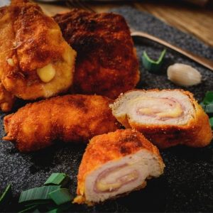 Cordon Bleu recipe with basil