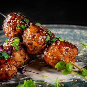 deep fried meatballs