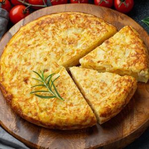 Authentic Spanish Omelette (Tortilla Espanola)