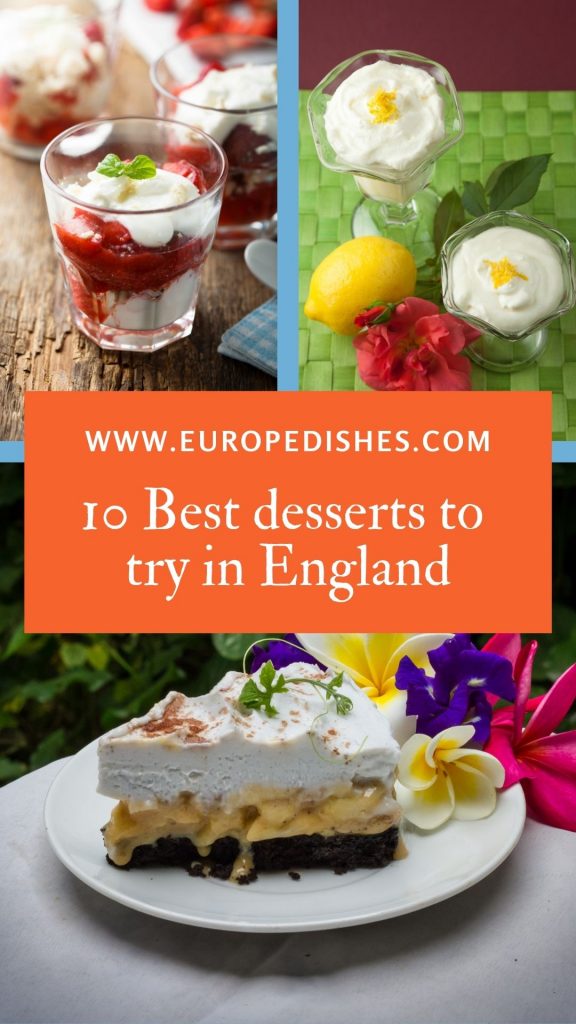 english desserts