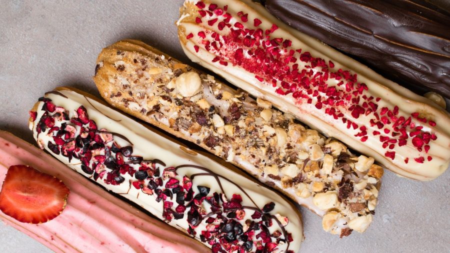 10 Best French Desserts List - Éclairs, Paris-Brest, Opéra, Tarte au citron, Mille feuille - Desserts in France - Chocolate Fruits Cream