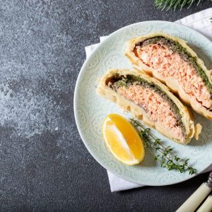 salmon wellington