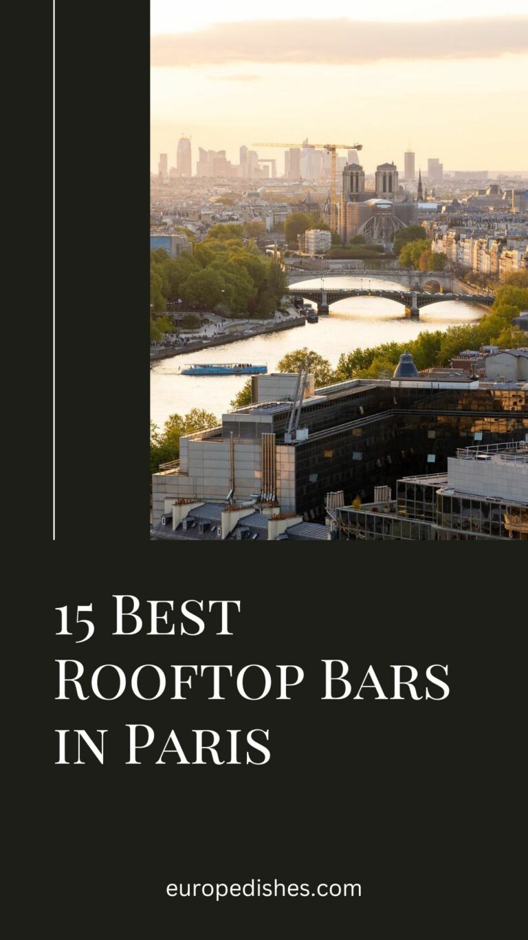 15 Best Rooftop Bars Paris, France - Paris Rooftop Bars List
