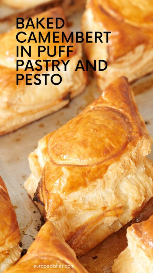 Baked Camembert in Puff Pastry Recipe Cheese Puff Pastry