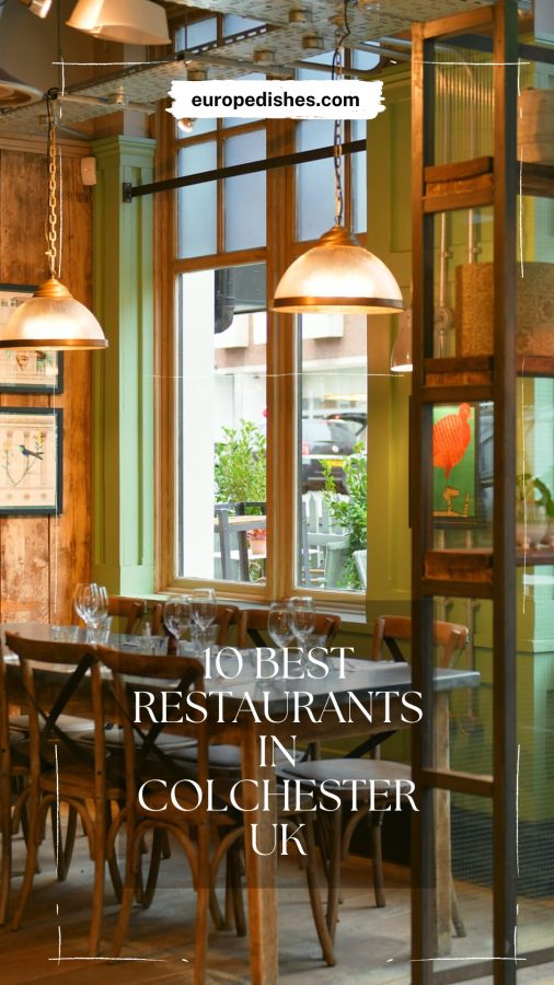 best restaurants in colchester