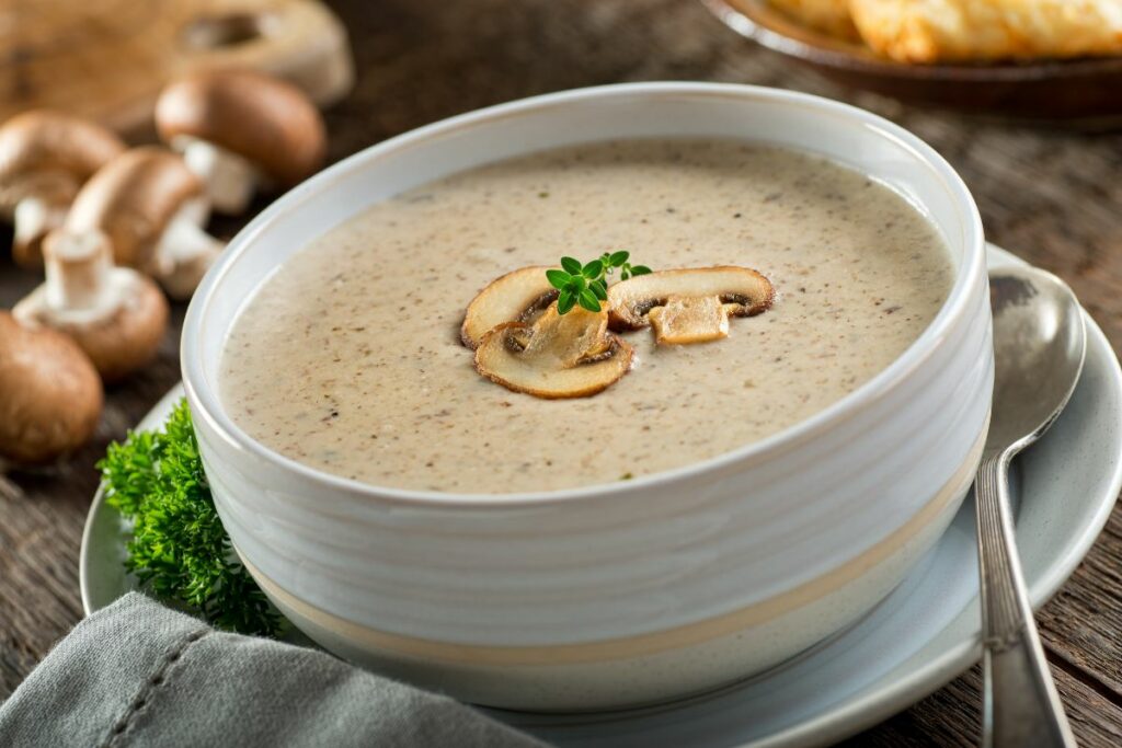 Cream of mushroom soup recipe