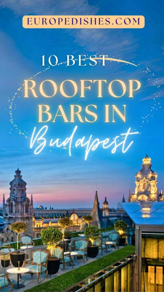 rooftop bars in Budapest